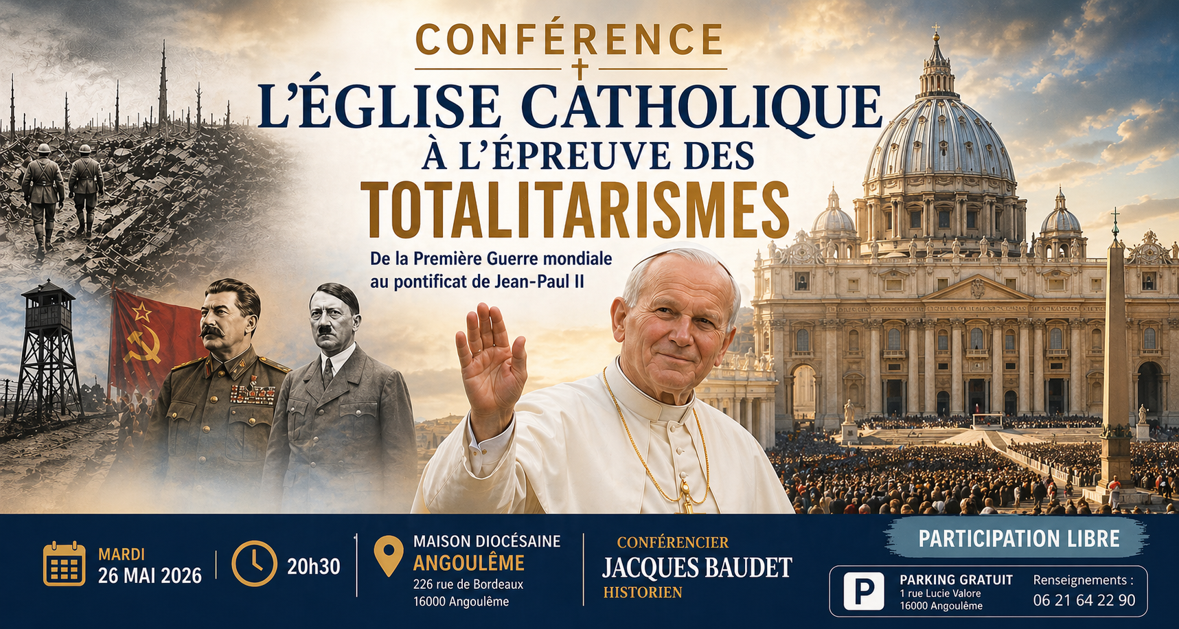 L’EGLISE CATHOLIQUE A L’EPREUVE DES TOTALITARISMES